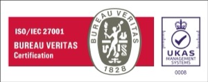 ISO/IEC 27001 Certified by UKAS